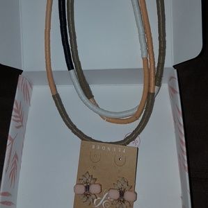 Plunder Necklace and Earrings